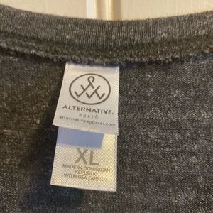 Alternative clothing Grey sweatshirt/ crew neck